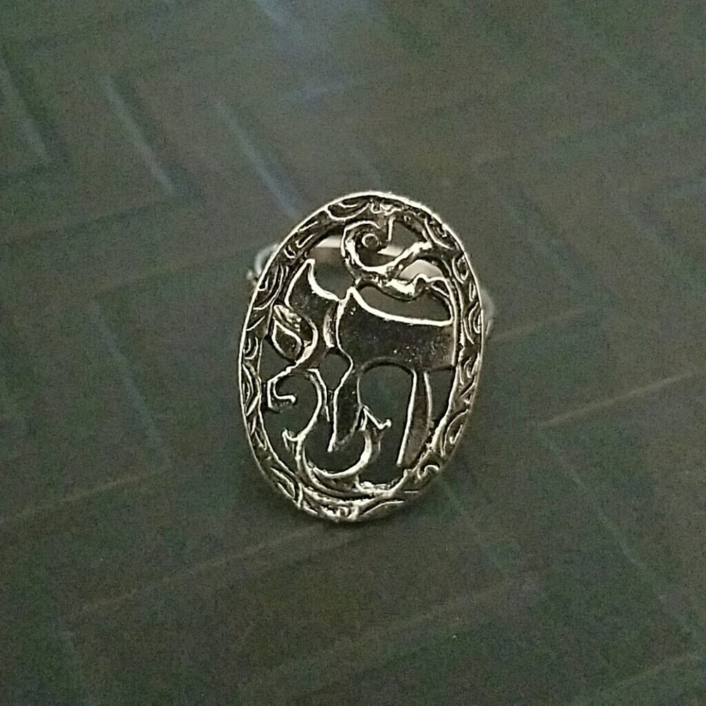 Vintage Chai Life Judaica ring